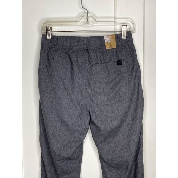 PrAna Vaha Yoga Pants Gravel Weave size xsmall 32” inseam UPF 50+ MSRP $95 - Picture 6 of 6